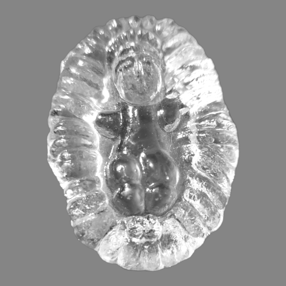 HP 😀 Vtg Silent Night Collection Crystaline Glass Nativity Scene Set-6 Pcs - Picture 6 of 8